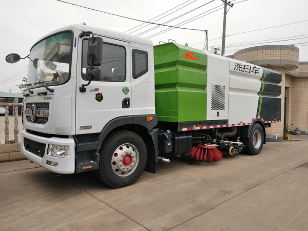 神绿SLV5182TXSE 东风D9洗扫车（大型车）