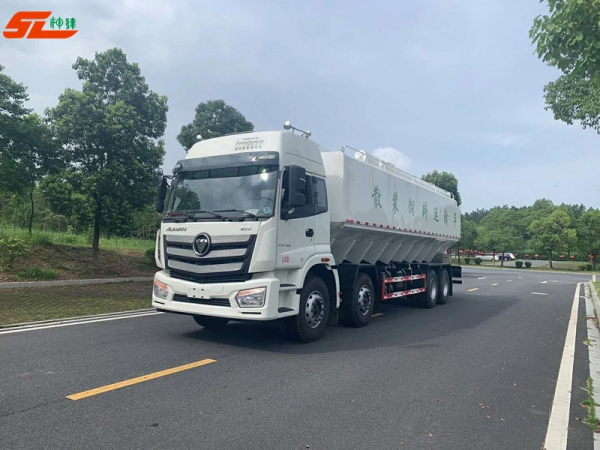 神绿5312ZSLB5饲料车（福田欧曼40方）