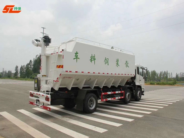 神绿5250ZSLDL5饲料车（天锦三轴30方）